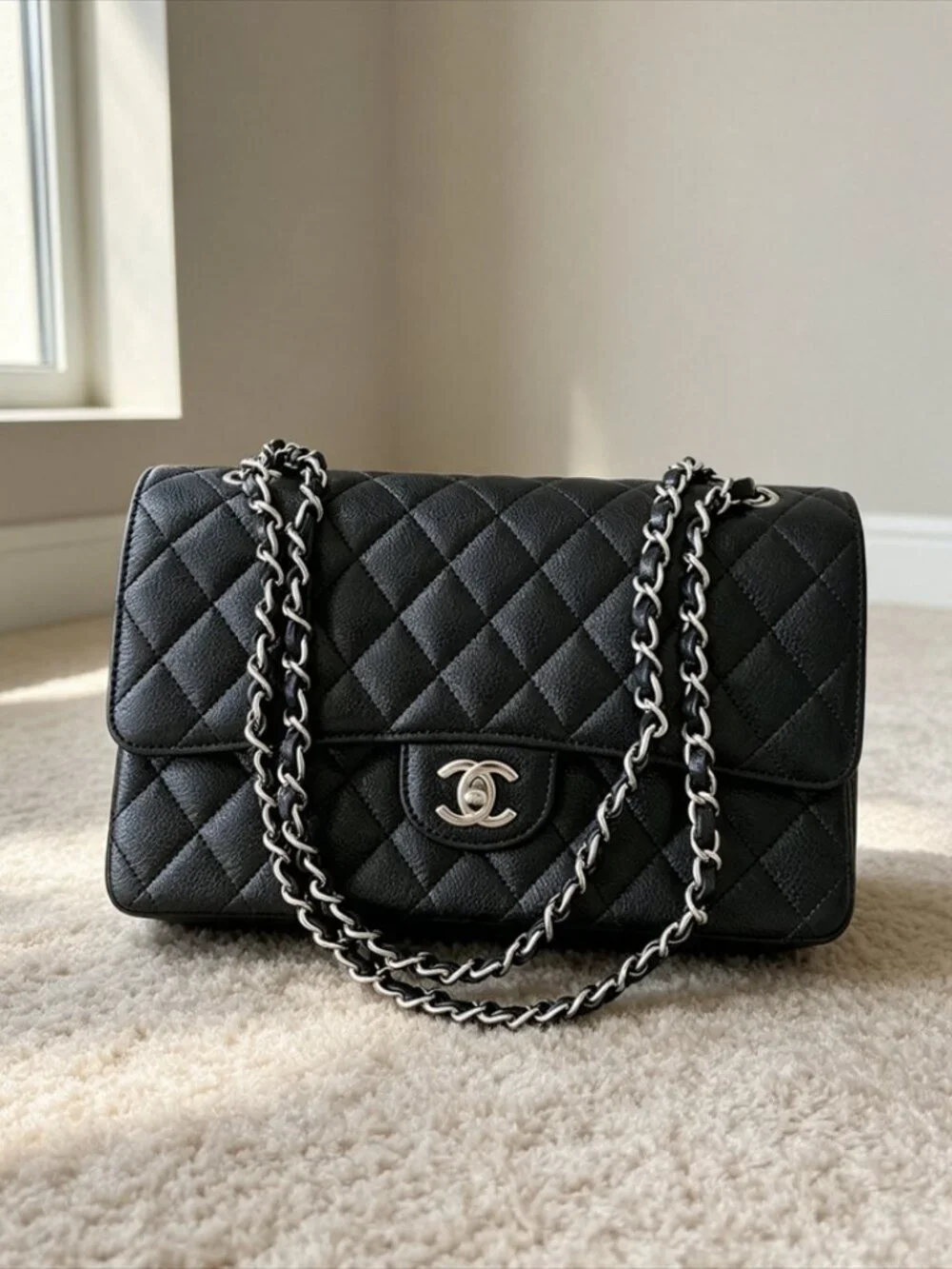 ✨ Authentic Chanel Black Bag